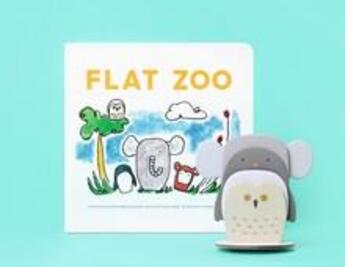 Couverture du livre « Flat zoo » de Ripol Claudio aux éditions Thames & Hudson