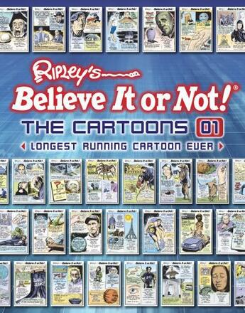 Couverture du livre « Ripley's Believe It or Not! The Cartoons 01 » de Ripley'S Believe It Or Not Colm aux éditions Ripley Publishing