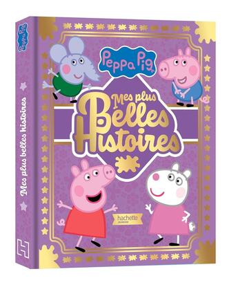 Couverture du livre « Peppa pig - mes plus belles histoires ned » de  aux éditions Hachette Jeunesse