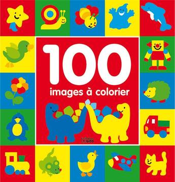 Couverture du livre « 100 Images A Colorier 1 » de Busquets Busquets aux éditions Lito