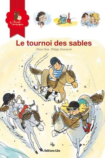 Couverture du livre « Le tournoi des sables » de  aux éditions Lito