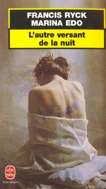 Couverture du livre « L'autre versant de la nuit » de Ryck-F+Edo-M aux éditions Le Livre De Poche