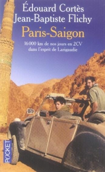 Couverture du livre « Paris-saïgon » de Edouard Cortes aux éditions Pocket