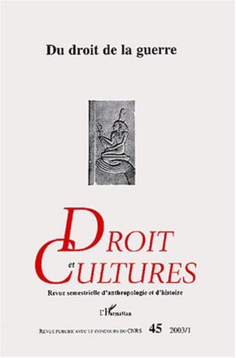 Couverture du livre « Du droit de la guerre » de  aux éditions Editions L'harmattan