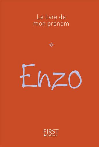 Couverture du livre « Enzo » de Jules Lebrun aux éditions First