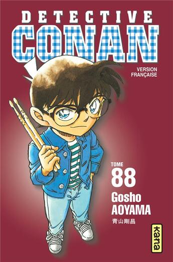 Couverture du livre « Détective Conan Tome 88 » de Gosho Aoyama aux éditions Kana