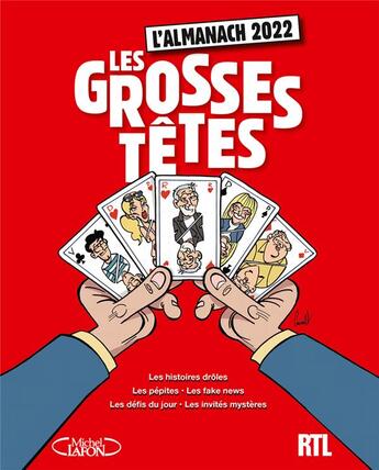 Couverture du livre « L'almanach des grosses têtes (édition 2022) » de Laurent Ruquier aux éditions Michel Lafon