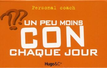 Couverture du livre « Personal coach ; un peu moins con chaque jour » de  aux éditions Hugo Image