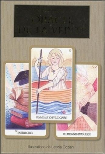 Couverture du livre « Oracle de la vérité ; coffret » de Patricia Lasserre aux éditions Vega