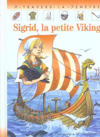 Couverture du livre « Sigrid, la petite viking » de De Bourgoing aux éditions Calligram