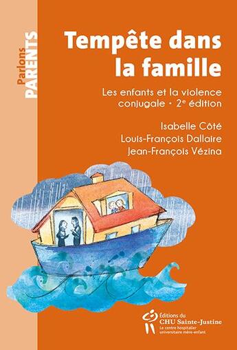 Couverture du livre « Tempête dans la famille » de  aux éditions Sainte Justine