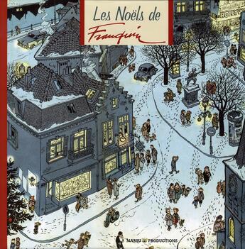 Couverture du livre « Les noëls de franquin » de Franquin aux éditions Marsu Productions