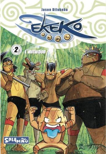 Couverture du livre « Ekeko Tome 2 : l'initiation » de Dilukeba Jason aux éditions Studio Salamao