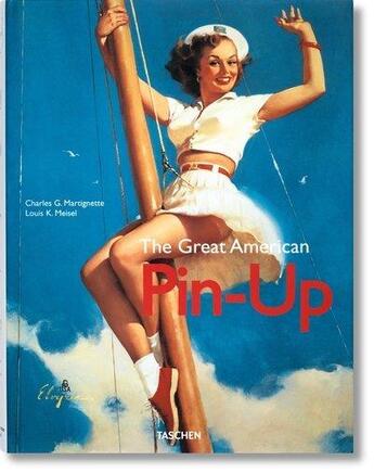 Couverture du livre « American pin up » de C.-G. Martignette aux éditions Taschen