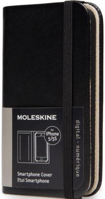 Couverture du livre « Housse pour iphone 5/5s noir » de  aux éditions Moleskine