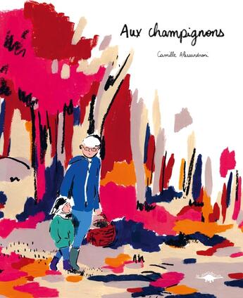 Couverture du livre « Aux champignons » de Camille Alessandroni aux éditions Le Diplodocus