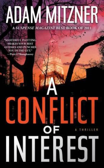 Couverture du livre « A Conflict of Interest » de Mitzner Adam aux éditions Gallery Books