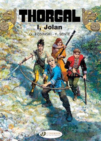 Couverture du livre « Thorgal T.22 ; Jolan » de Jean Van Hamme et Grzegorz Rosinski aux éditions Cinebook