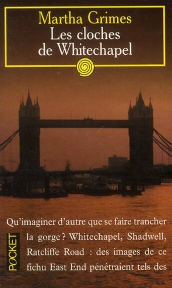 Couverture du livre « Les cloches de whitechapel » de Martha Grimes aux éditions Pocket