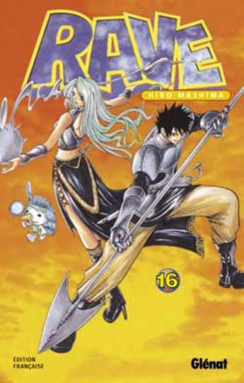 Couverture du livre « Rave - Tome 16 » de Hiro Mashima aux éditions Glenat