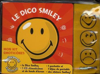 Couverture du livre « Mon kit emoticones smiley » de Smileyworld aux éditions Les Livres Du Dragon D'or