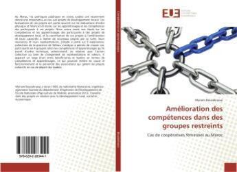 Couverture du livre « Amelioration des competences dans des groupes restreints » de Bouzekraoui Myriam aux éditions Editions Universitaires Europeennes