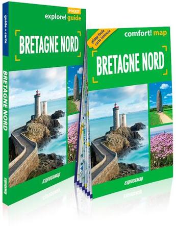 Couverture du livre « Bretagne Nord » de  aux éditions Expressmap