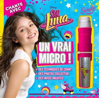 Couverture du livre « Soy Luna ; livre micro » de  aux éditions Disney Hachette