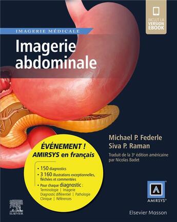 Couverture du livre « Imagerie abdominale » de Michael P. Federle et Siva P. Raman aux éditions Elsevier-masson