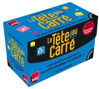 Couverture du livre « La boîte Tête au carré spécial 10 ans » de Mathieu Vidard aux éditions Marabout