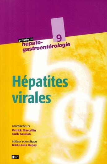 Couverture du livre « Hepatite virale » de Marcellin/Assel aux éditions Doin