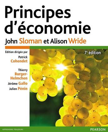 Couverture du livre « Principes d'économie (7e édition) » de  aux éditions Pearson