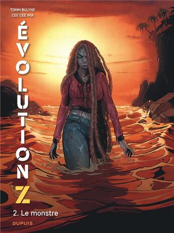 Couverture du livre « Évolution Z Tome 2 : le monstre » de Cee Cee Mia et Tomm Bulyne aux éditions Dupuis