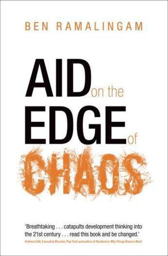 Couverture du livre « Aid on the Edge of Chaos: Rethinking International Cooperation in a Co » de Ramalingam Ben aux éditions Oup Oxford