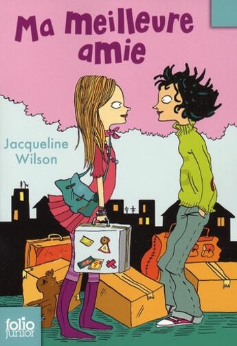 Couverture du livre « Ma meilleure amie » de Jacqueline Wilson aux éditions Gallimard-jeunesse