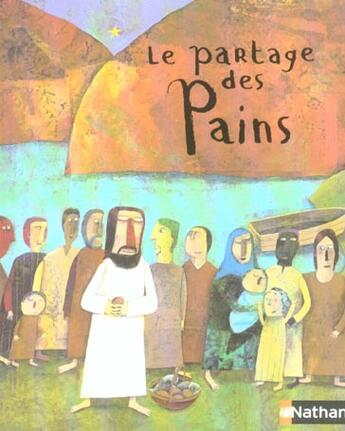 Couverture du livre « La multiplication des pains » de Virginie Aladjidi aux éditions Nathan