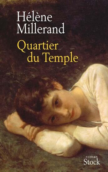 Couverture du livre « Quartier du temple » de Millerand-H aux éditions Stock