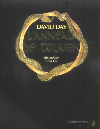 Couverture du livre « L'anneau de tolkien » de Day/Lee aux éditions Christian Bourgois