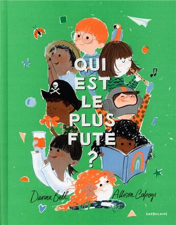 Couverture du livre « Qui est le plus futé ? » de Davina Bell et Allison Colpoy aux éditions Sarbacane