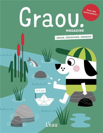 Couverture du livre « Magazine graou n 35 - l'eau (avril-mai 22) » de Gwe/Matthias/Morgand aux éditions Maison Georges