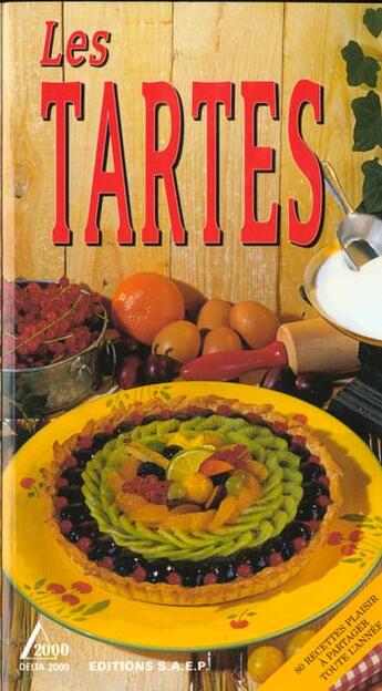 Couverture du livre « Les tartes » de Patrice Gerardin aux éditions Saep