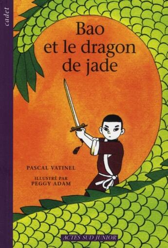 Couverture du livre « Bao et le dragon de jade » de Pascal Vatinel et Peggy Adam aux éditions Actes Sud