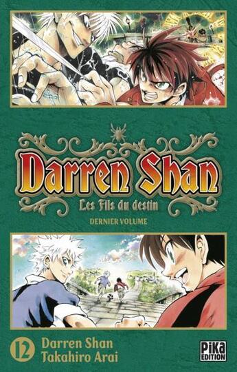 Couverture du livre « Darren shan Tome 12 » de Takahiro Arai et Darren Shan aux éditions Pika