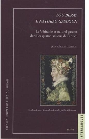 Couverture du livre « Lou beray e naturau gascou de loumaigne » de Joelle Ginestet aux éditions Pu Du Midi