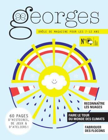 Couverture du livre « Magazine georges n 32 - meteo » de  aux éditions Maison Georges