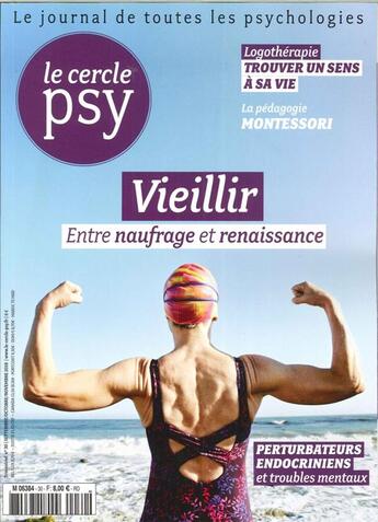 Couverture du livre « Le cercle psy n 30 - vieillir - septembre/octobre/novembre 2018 » de  aux éditions Sciences Humaines