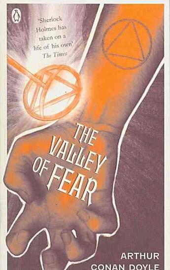 Couverture du livre « The valley of fear » de Arthur Conan Doyle aux éditions Adult Pbs