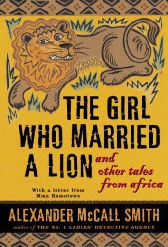 Couverture du livre « The Girl Who Married a Lion » de Alexander Mccall Smith aux éditions Epagine