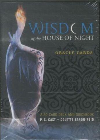 Couverture du livre « Wisdom of the house of night oracle cards - a 50-card deck and guidebook » de Colette Baron-Reid et Pc Cast aux éditions Clarkson Potter