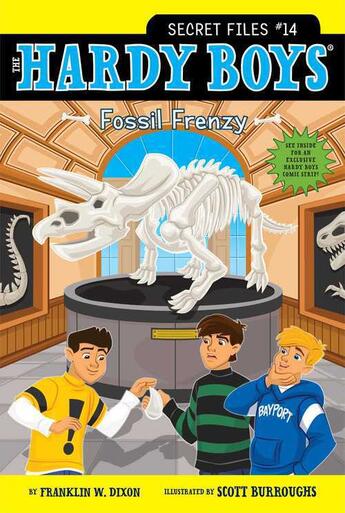 Couverture du livre « Fossil Frenzy » de Franklin W. Dixon aux éditions Aladdin